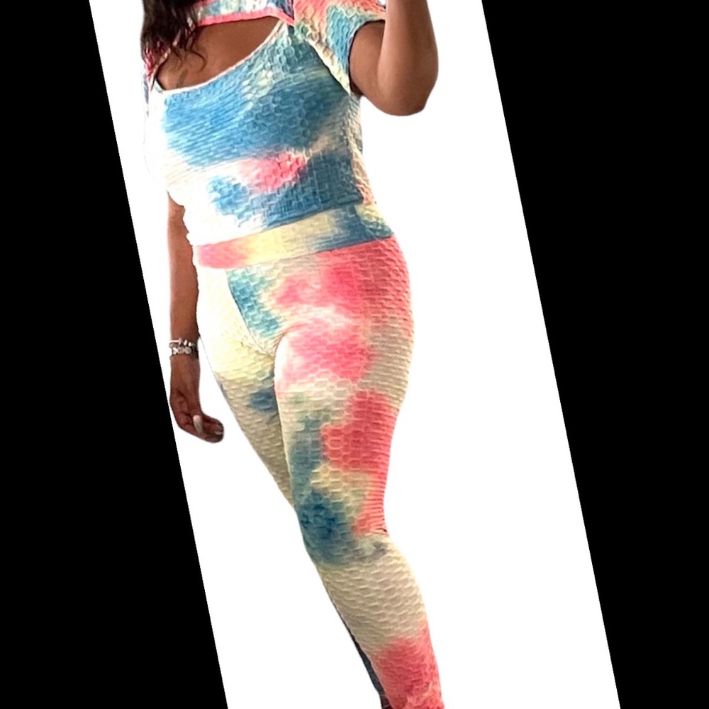 Tye Dye Brazilian Butt Lift 2Pc